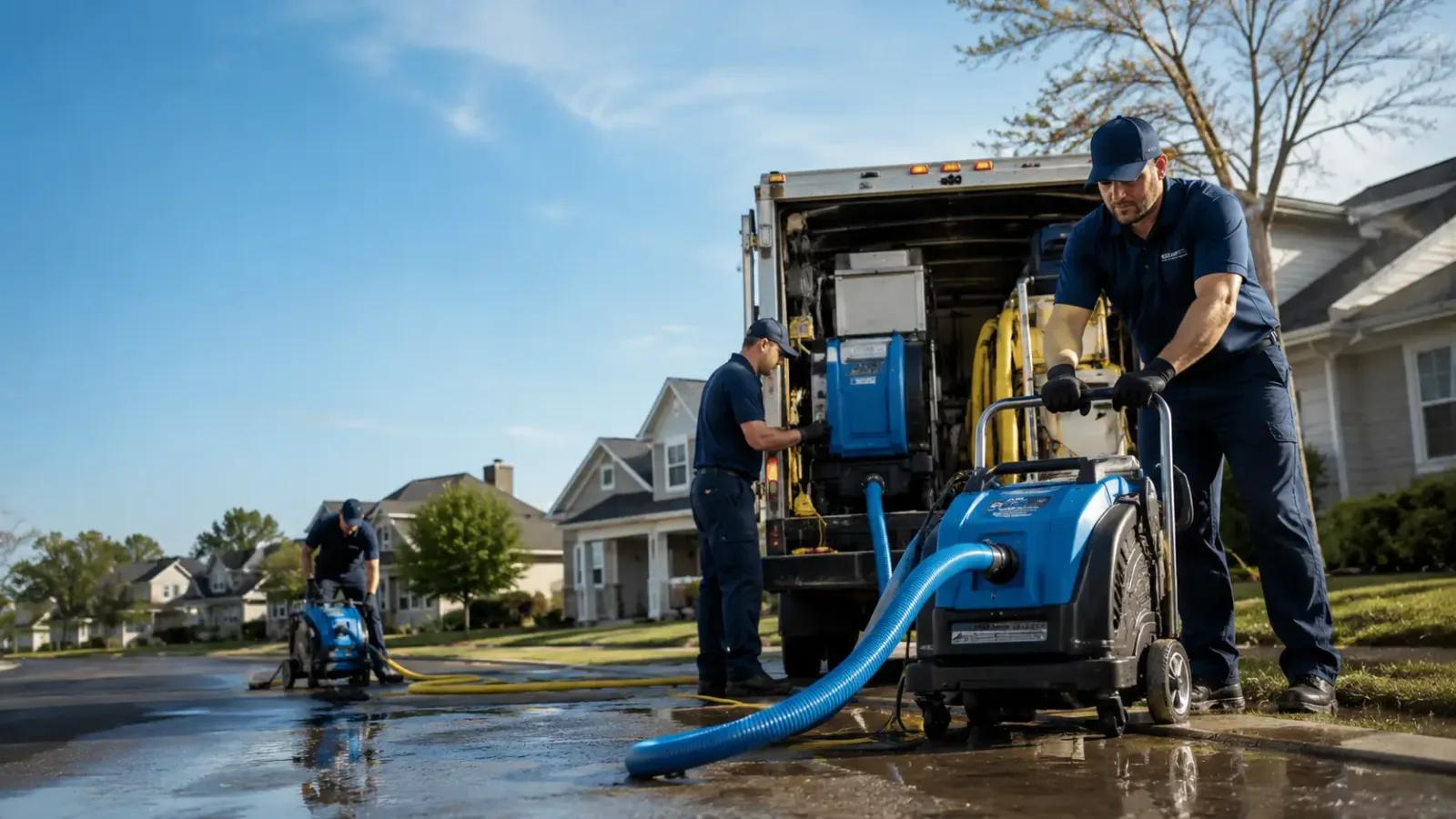 Flood Damage Cleanup in Bradshaw, WV